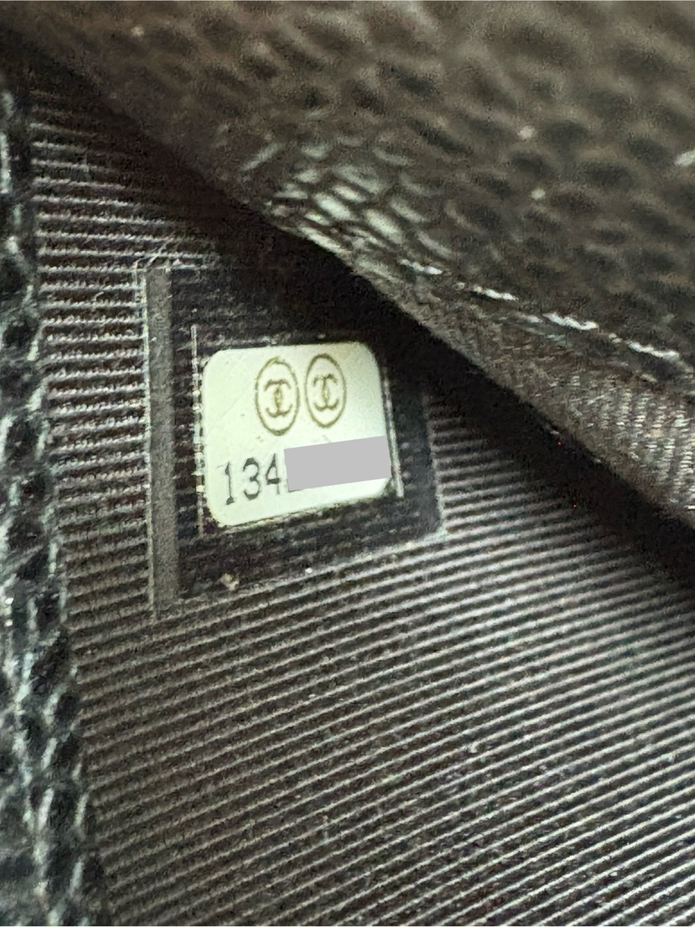 CHANEL Black Silver Hardware Quilted Caviar Leather Chain Crossbody Bag | WOC - Picture 12 of 12